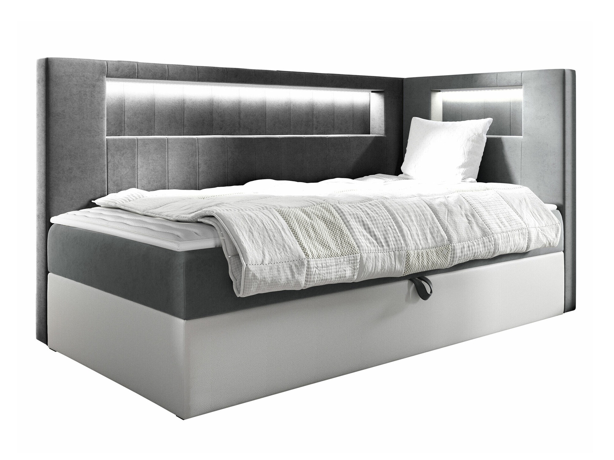 Letto continentale Lucus VIII (Soft 017 + Fresh 14)