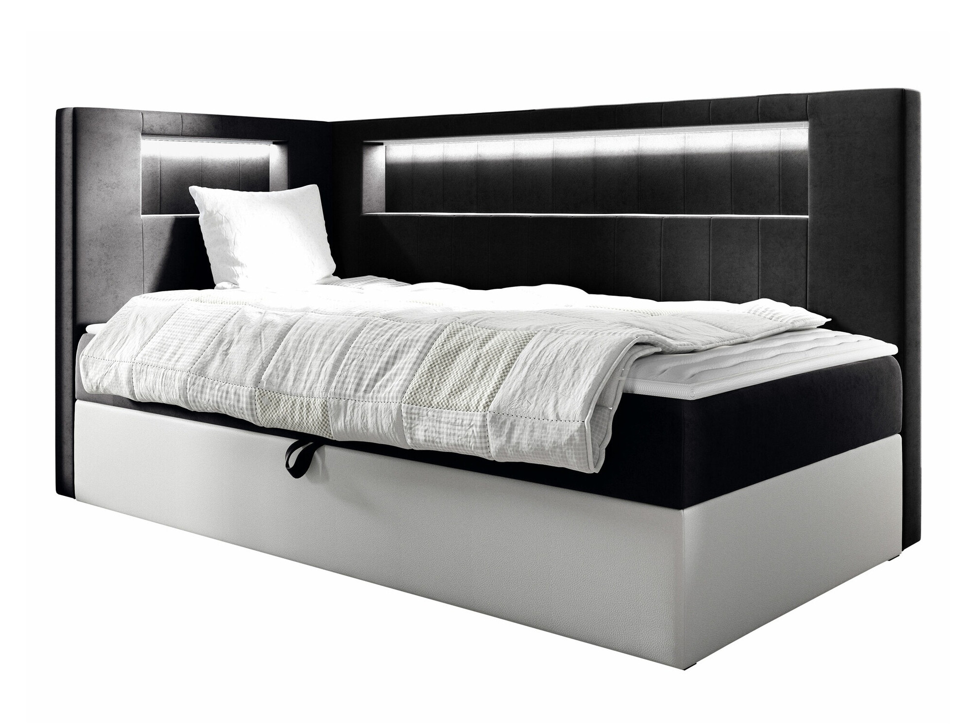 Letto continentale Lucus VIII (Soft 017 + Fresh 17)