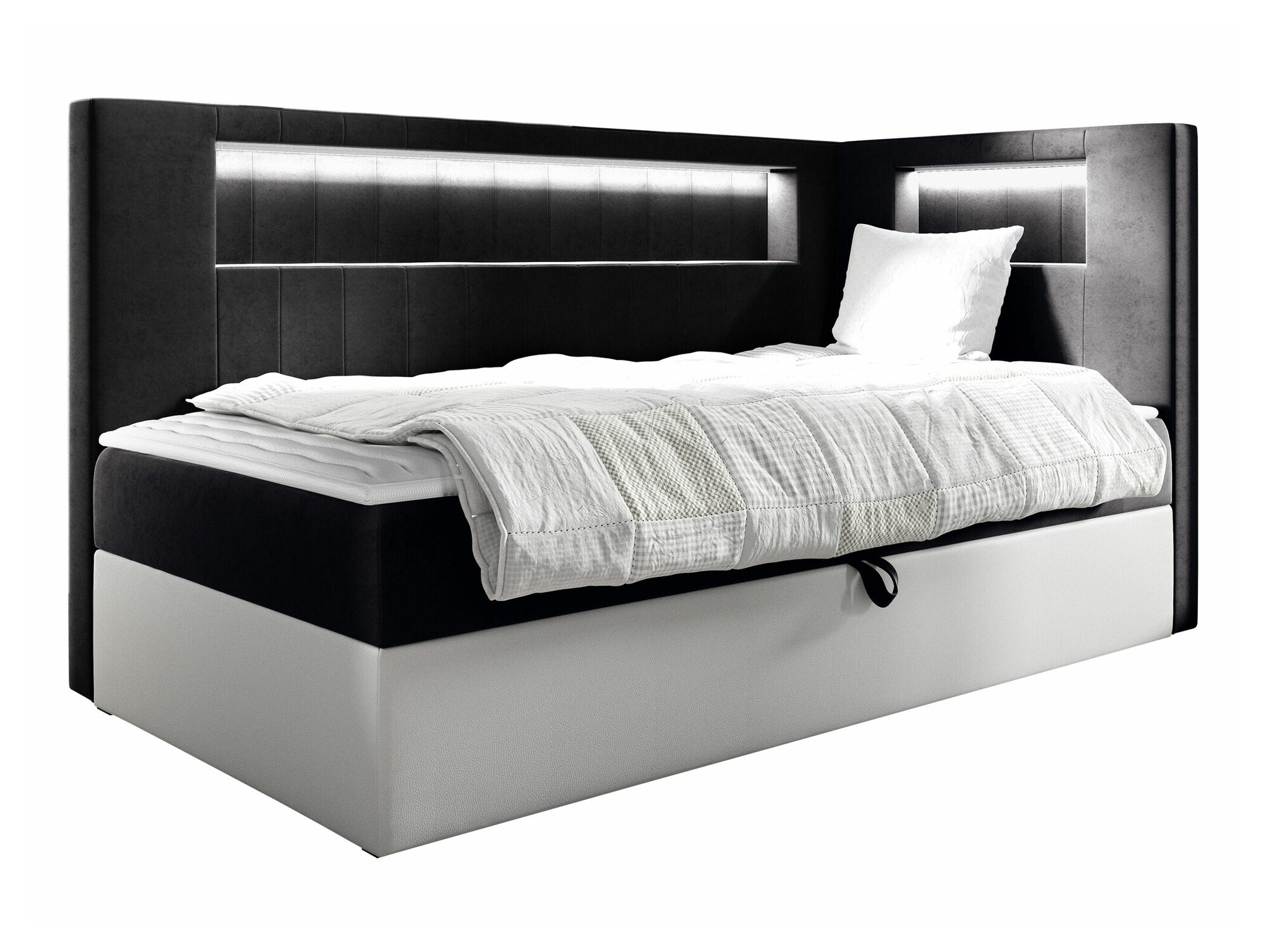Letto continentale Lucus VIII (Soft 017 + Fresh 17)