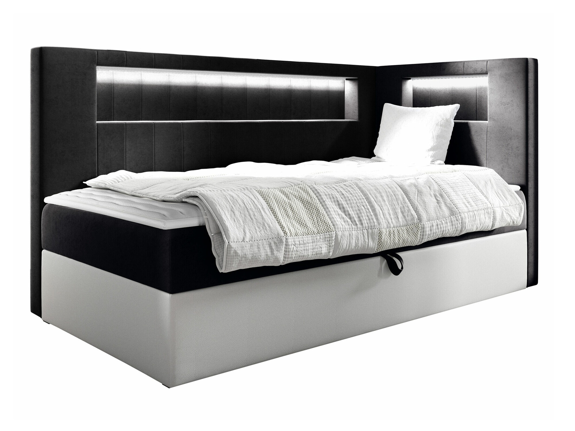 Letto continentale Lucus VIII (Soft 017 + Fresh 17)