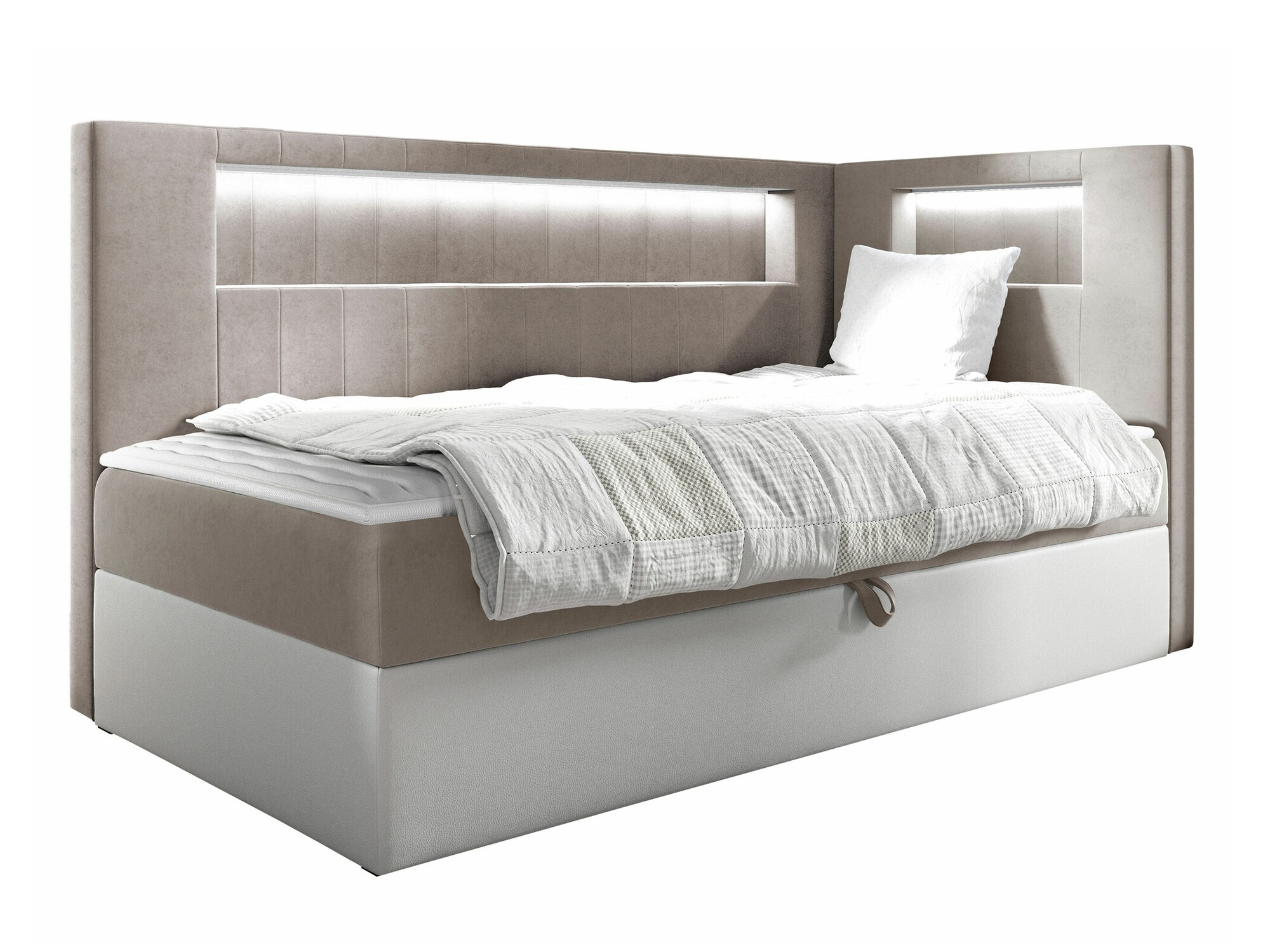 Letto continentale Lucus VIII (Soft 017 + Fresh 1)