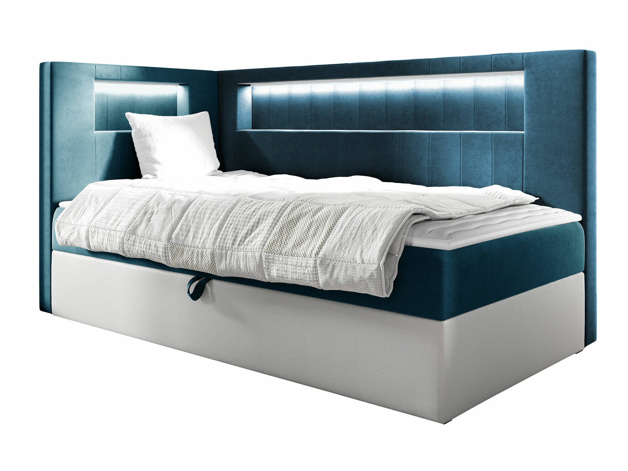 Letto continentale Lucus VIII (Soft 017 + Fresh 34)