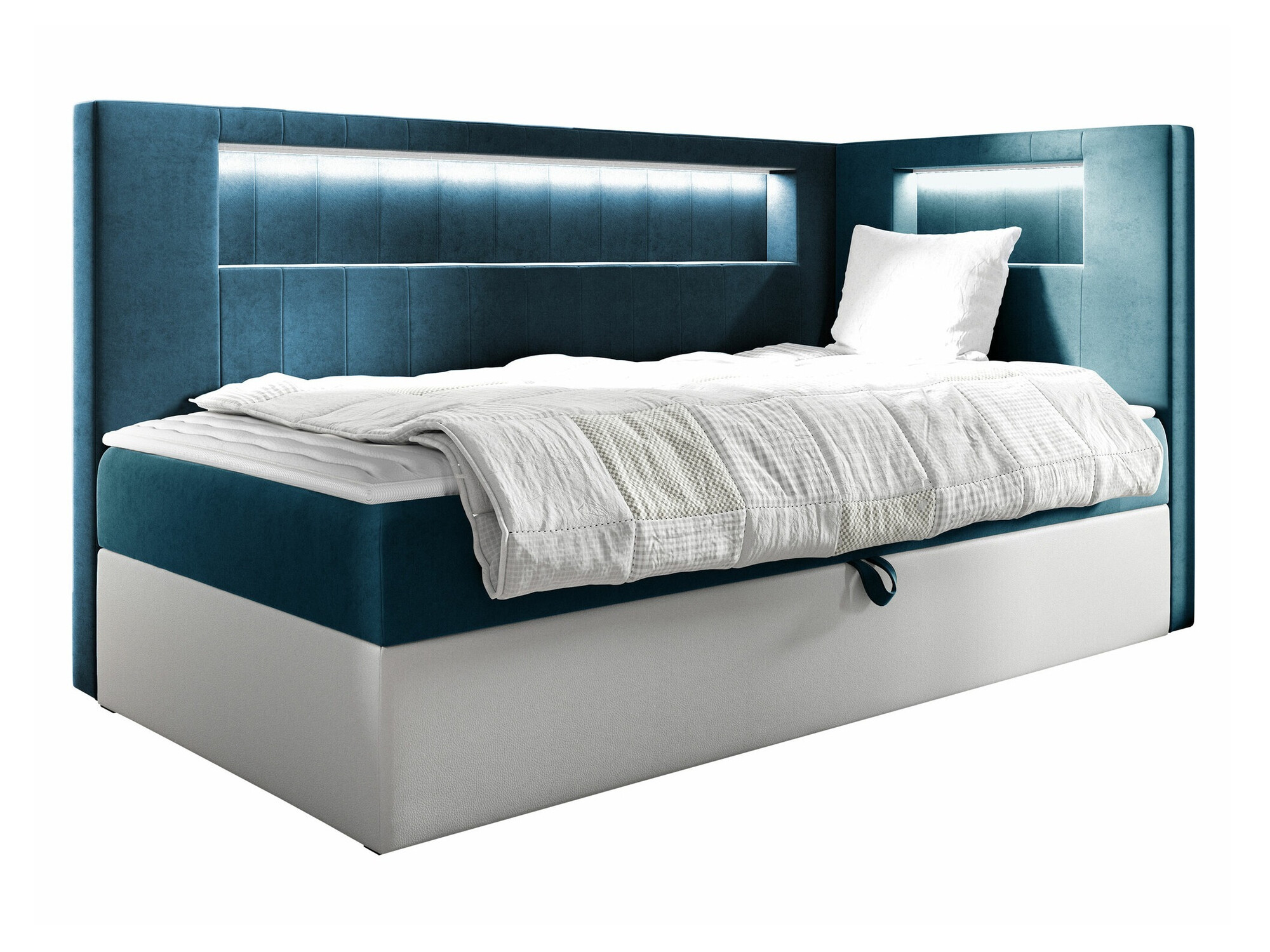 Letto continentale Lucus VIII (Soft 017 + Fresh 34)