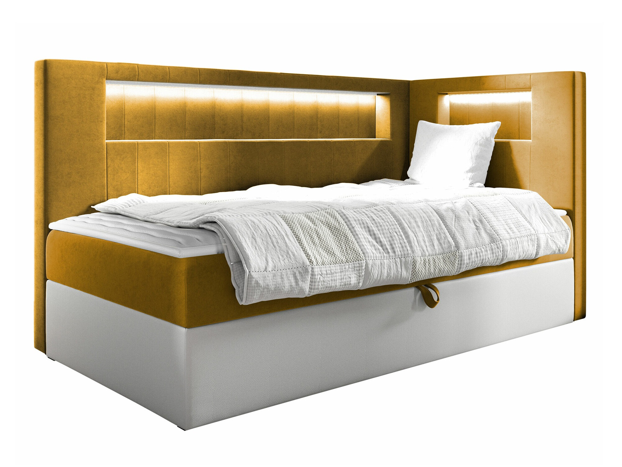 Letto continentale Lucus VIII (Soft 017 + Fresh 37)