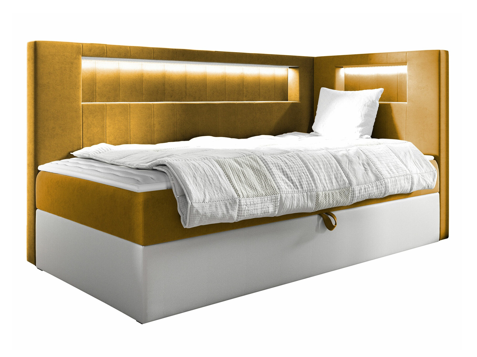 Letto continentale Lucus VIII (Soft 017 + Fresh 37)