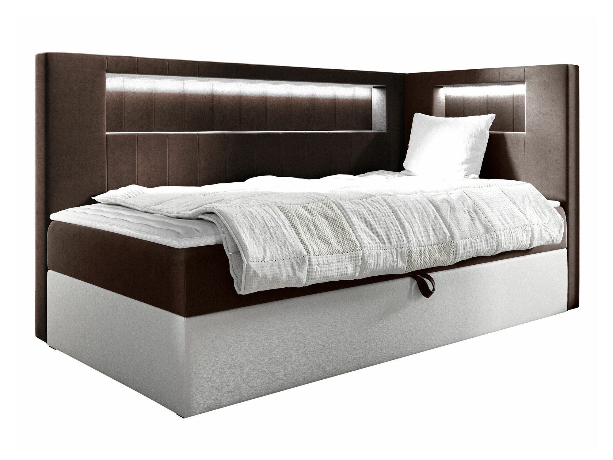 Letto continentale Lucus VIII (Soft 017 + Fresh 4)