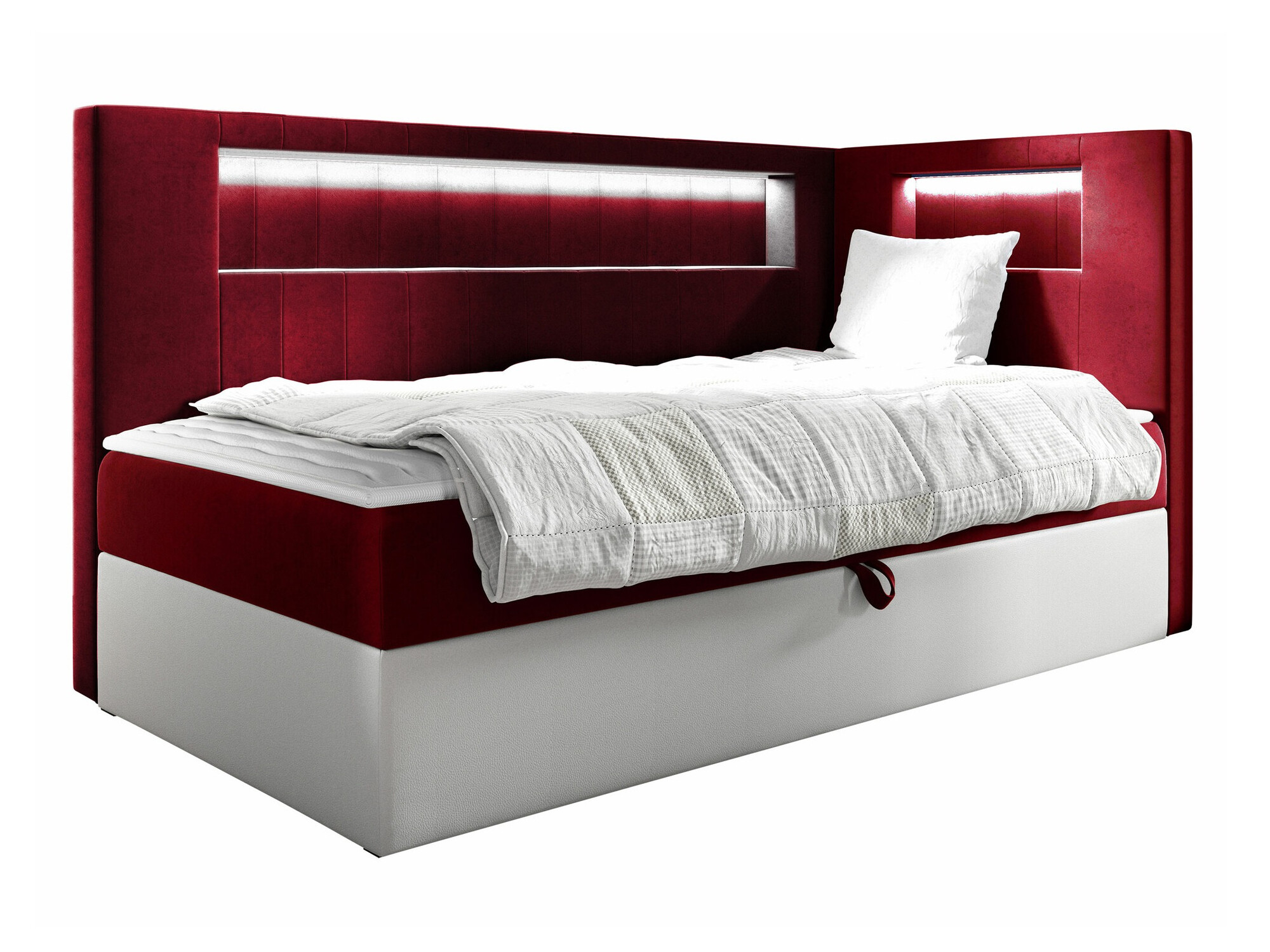 Letto continentale Lucus VIII (Soft 017 + Fresh 8)