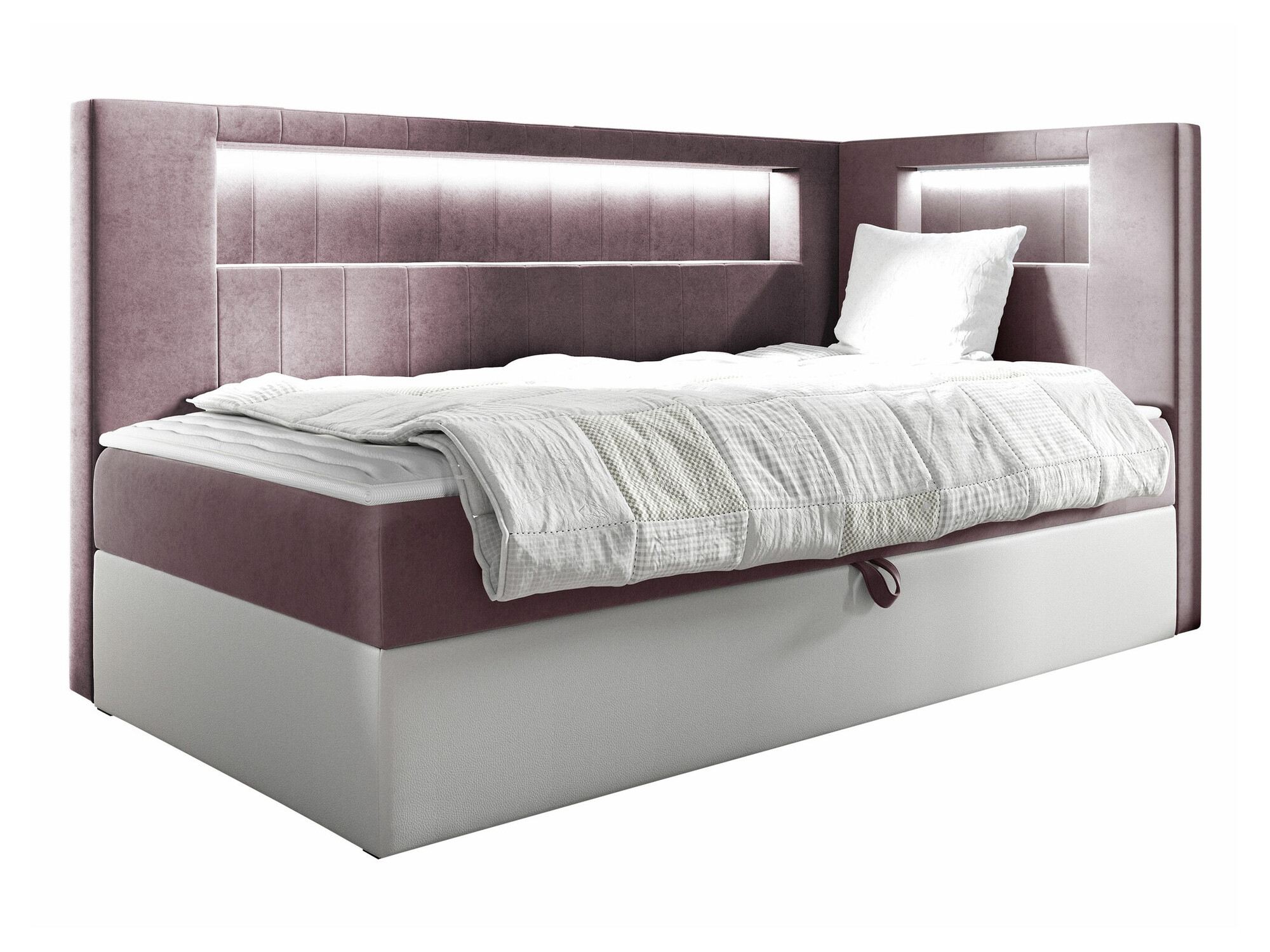 Letto continentale Lucus VIII (Soft 017 + Fresh 9)