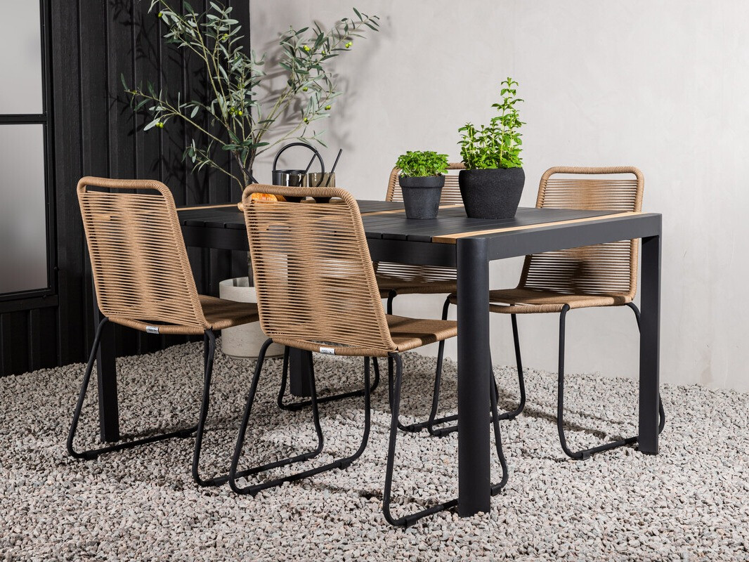 Tavolo e sedie set Dallas 4671