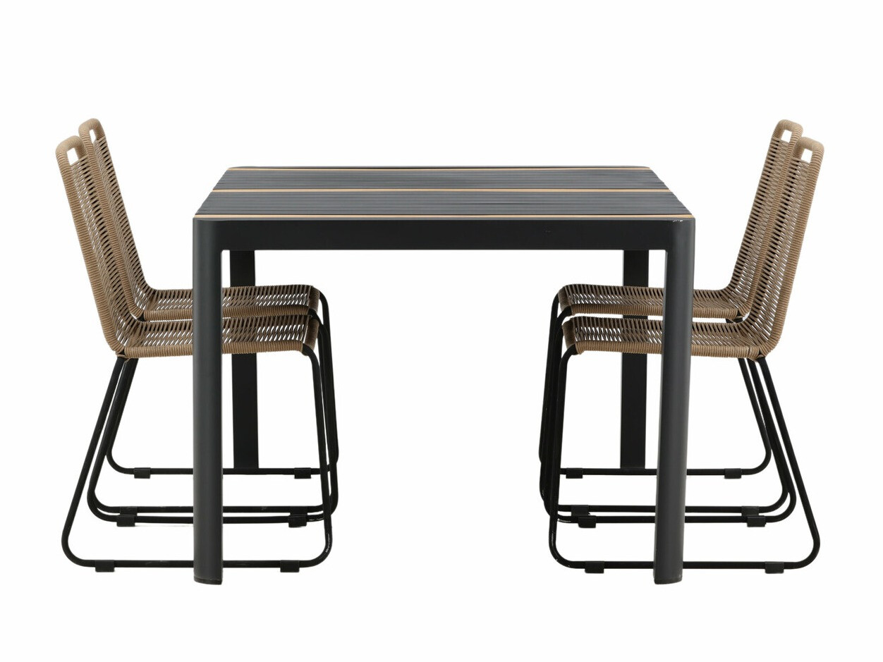 Tavolo e sedie set Dallas 4671