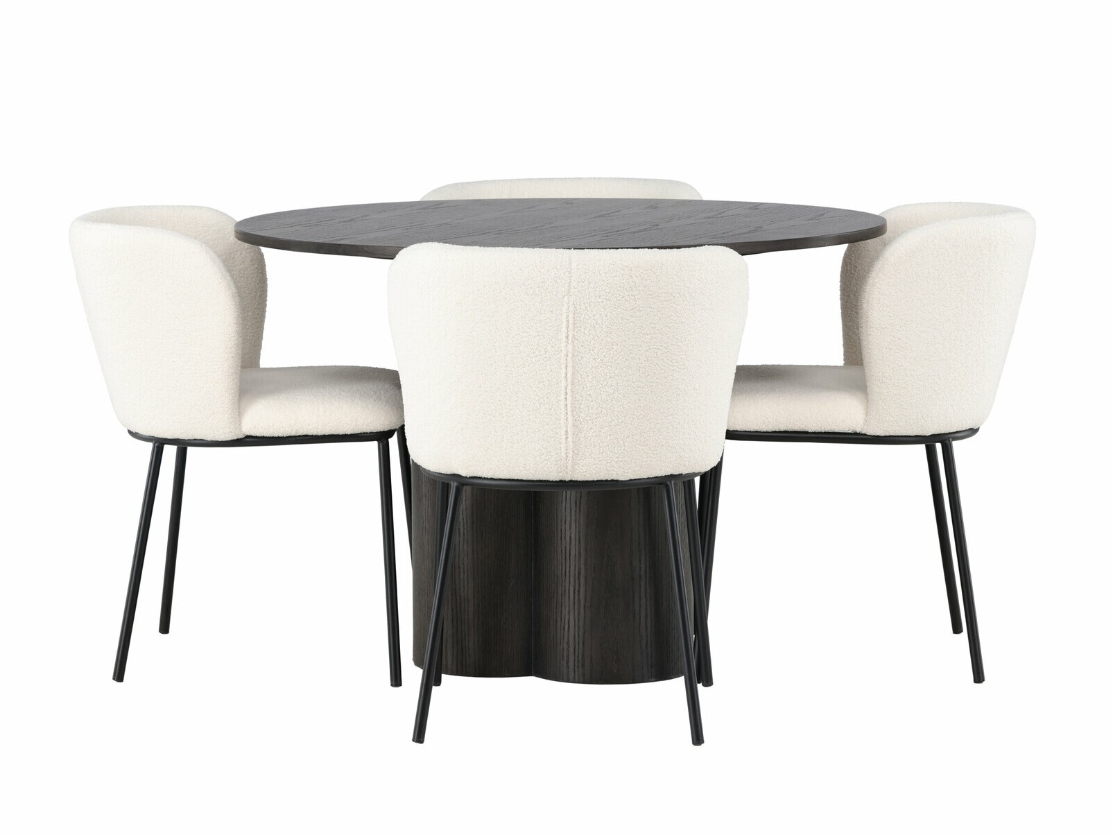 Set sala da pranzo Dallas 4356 (Noce scuro)