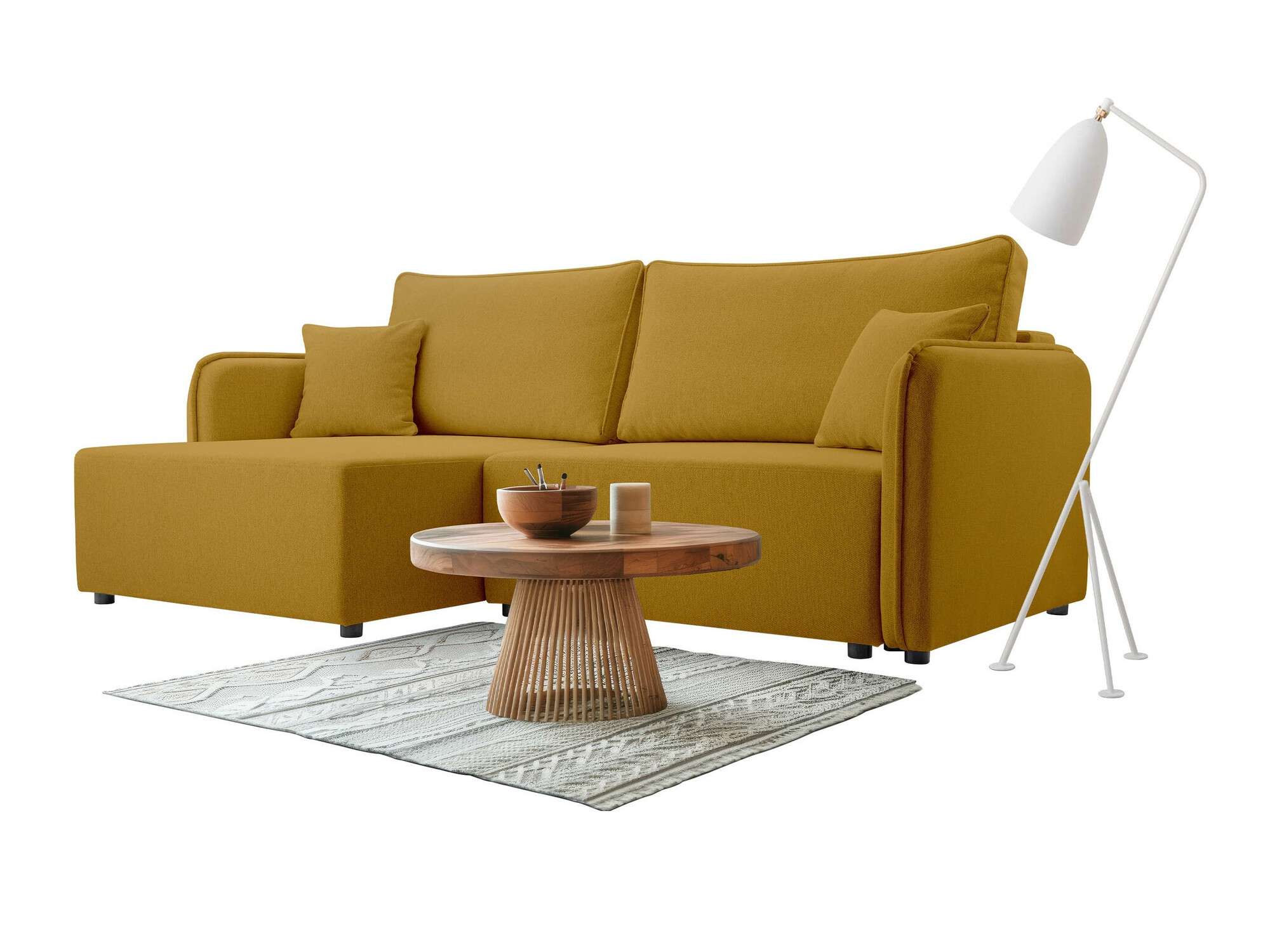 Divano angolare TrendyNest Turtura (Velo 626)