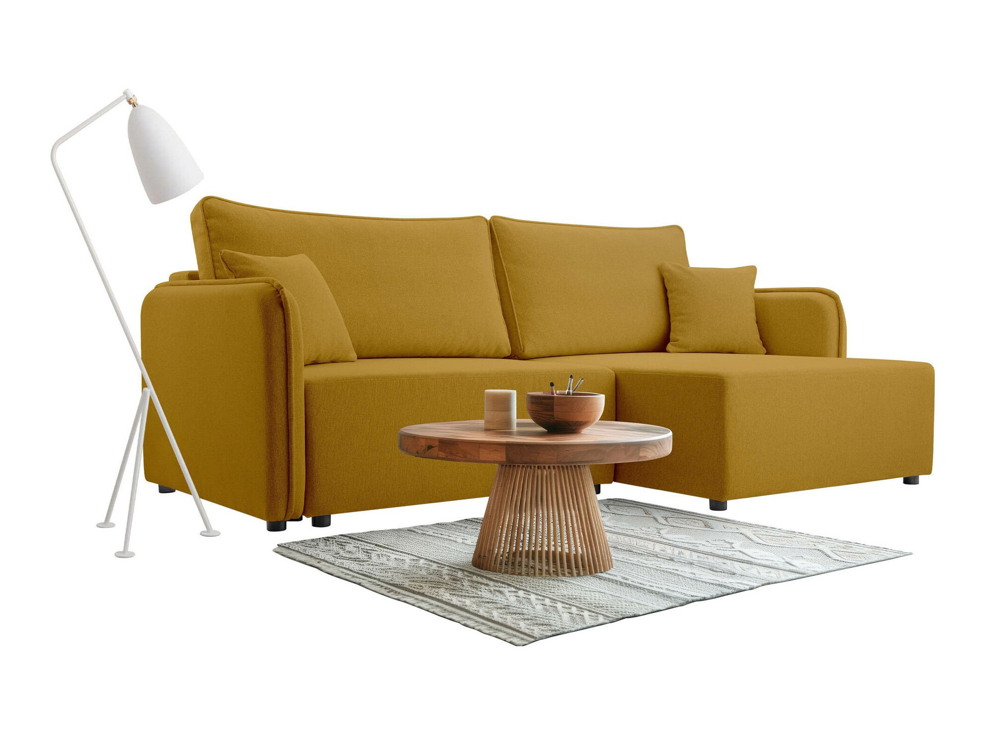 Divano angolare TrendyNest Turtura (Velo 626)