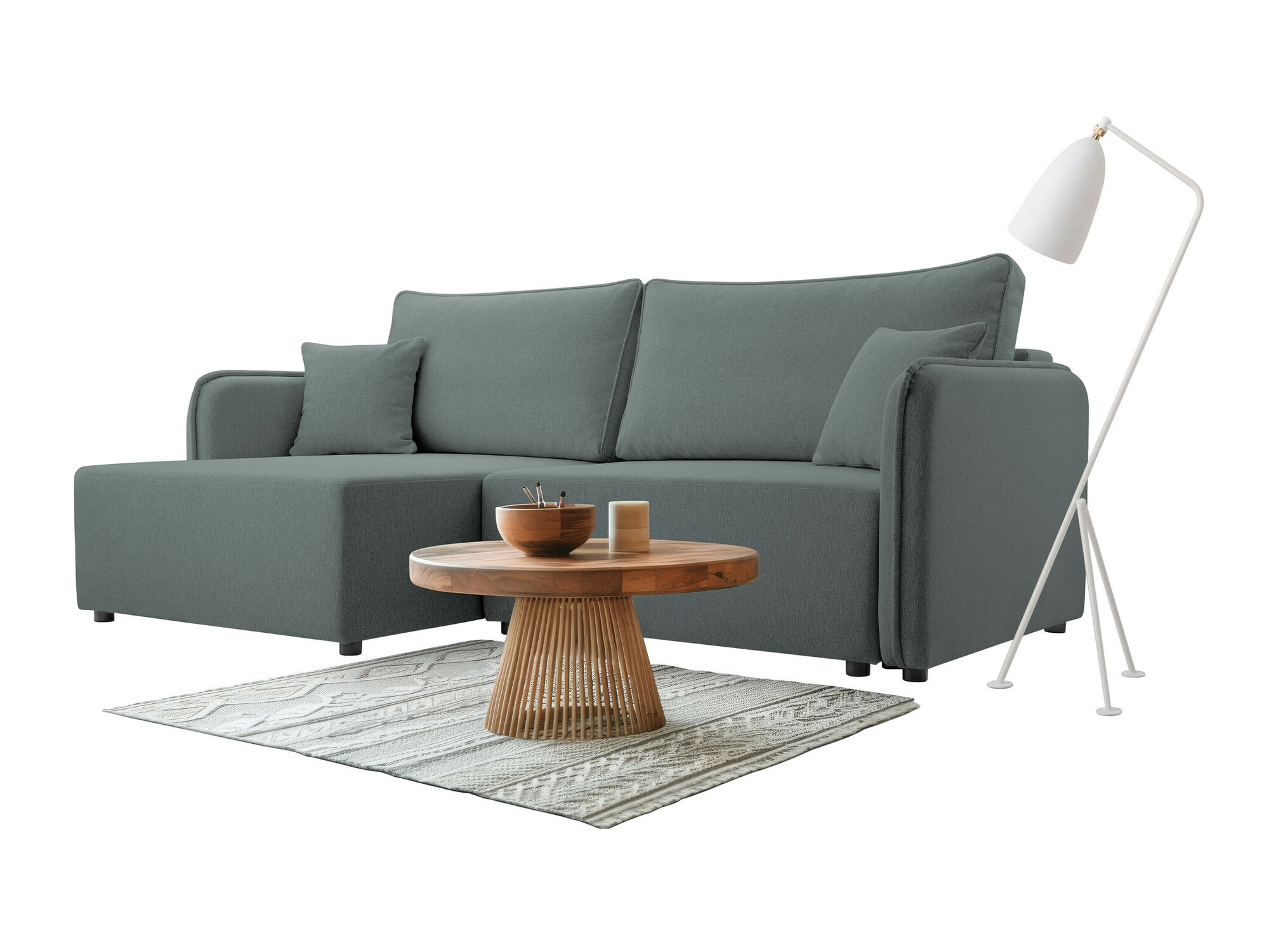 Divano angolare TrendyNest Turtura (Velo 635)