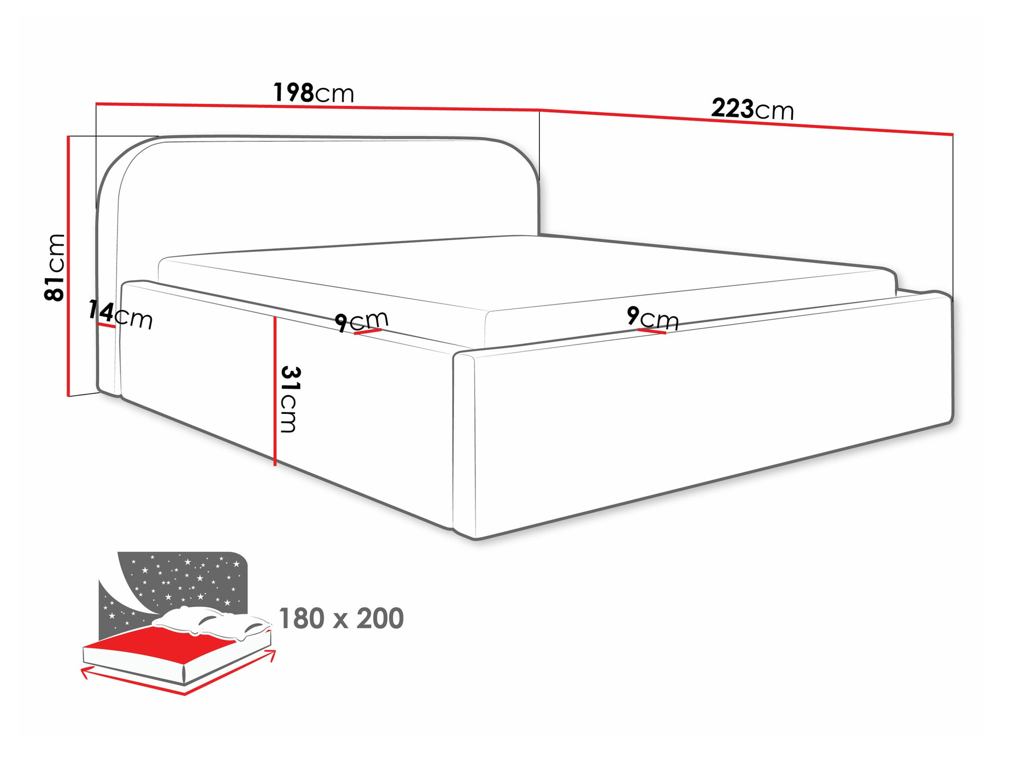 Letto Comfivo Inventio (Abriamo 11)