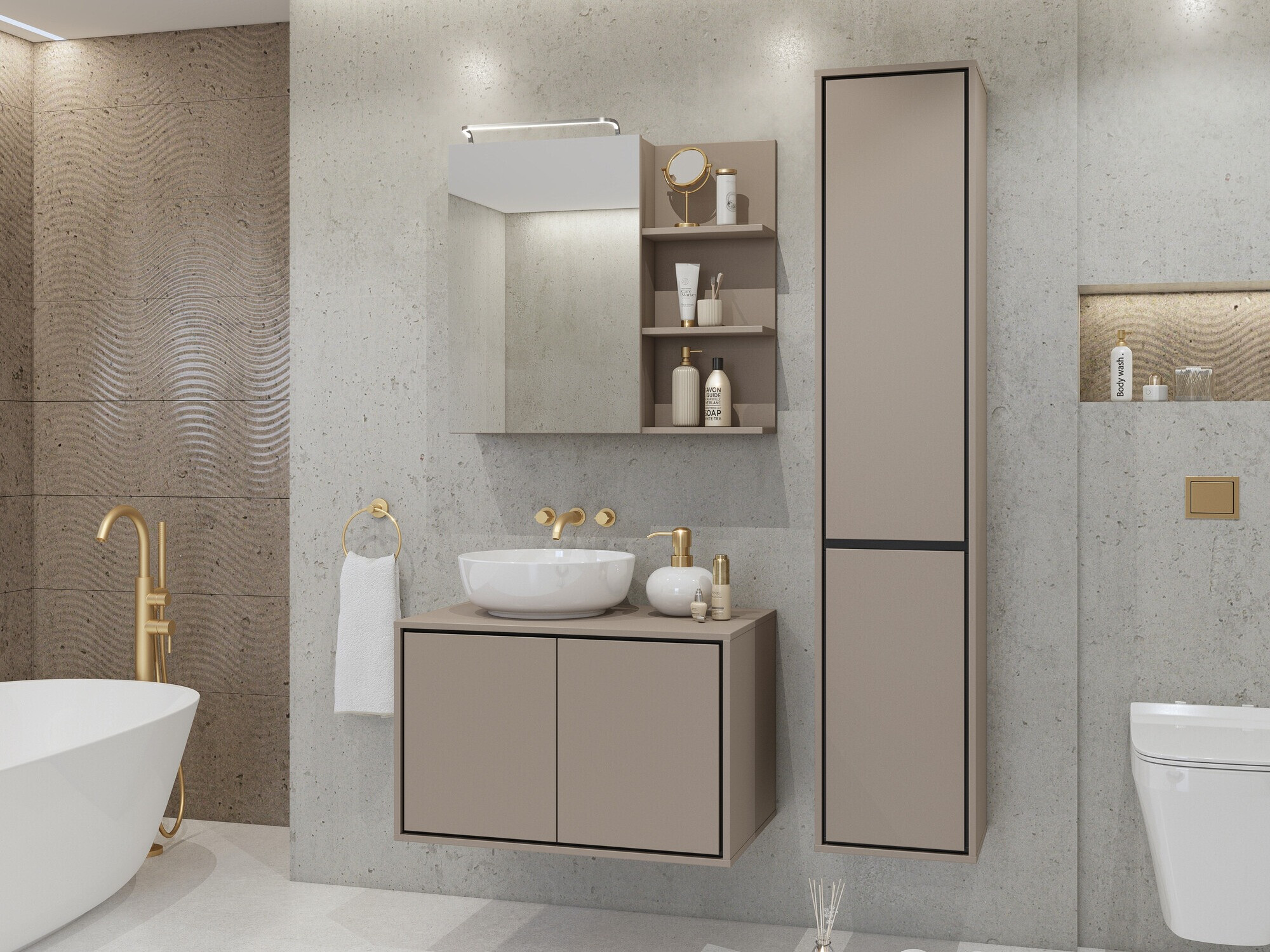 Set bagno Tecavu 105 (Congo)