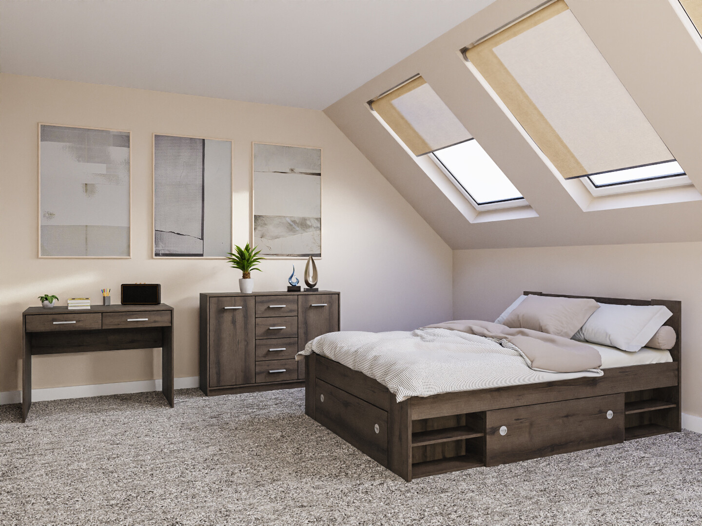 Cameretta Novsore 156 (Rovere moro)