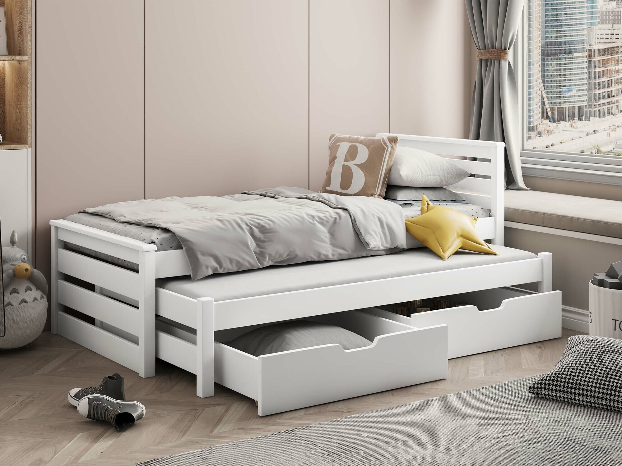 Letto Henderson 170 (Bianco)