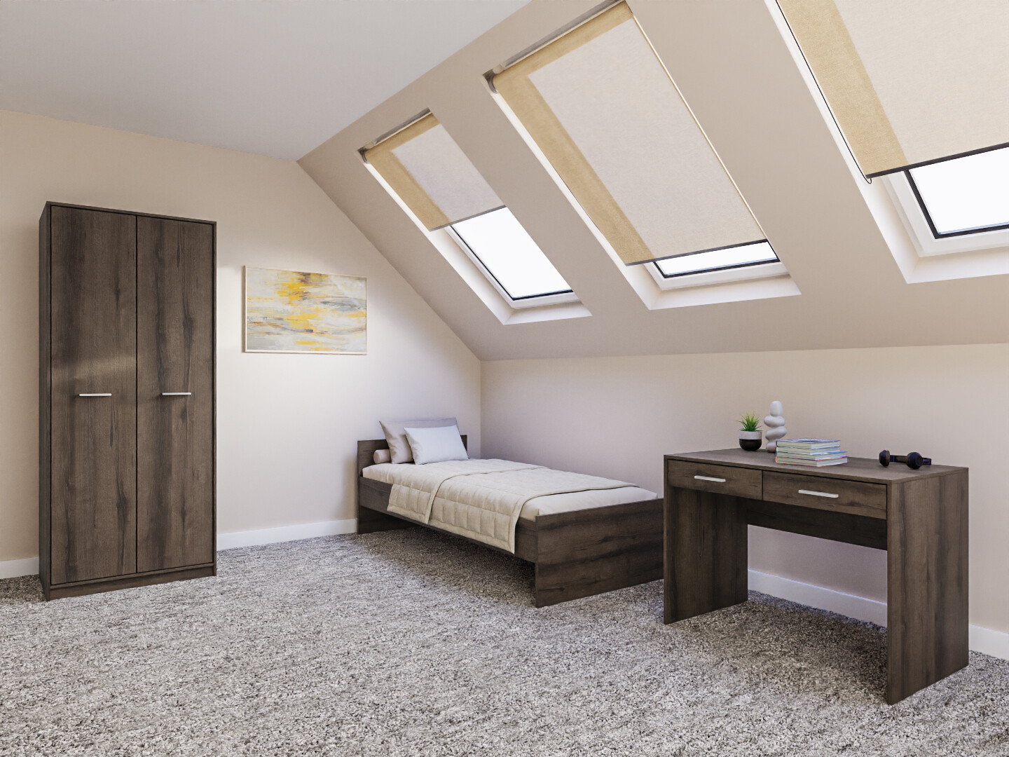 Cameretta Novsore 157 (Rovere moro)