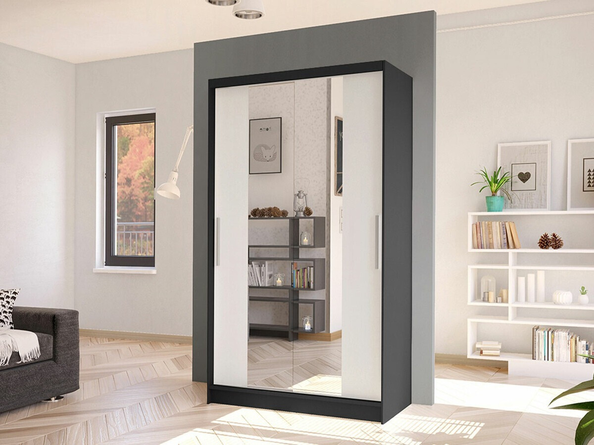 Armadio Closico Structor II (Nero + Bianco)