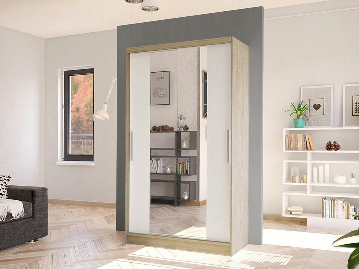 Armadio Closico Structor II (Sonoma quercia + Bianco)