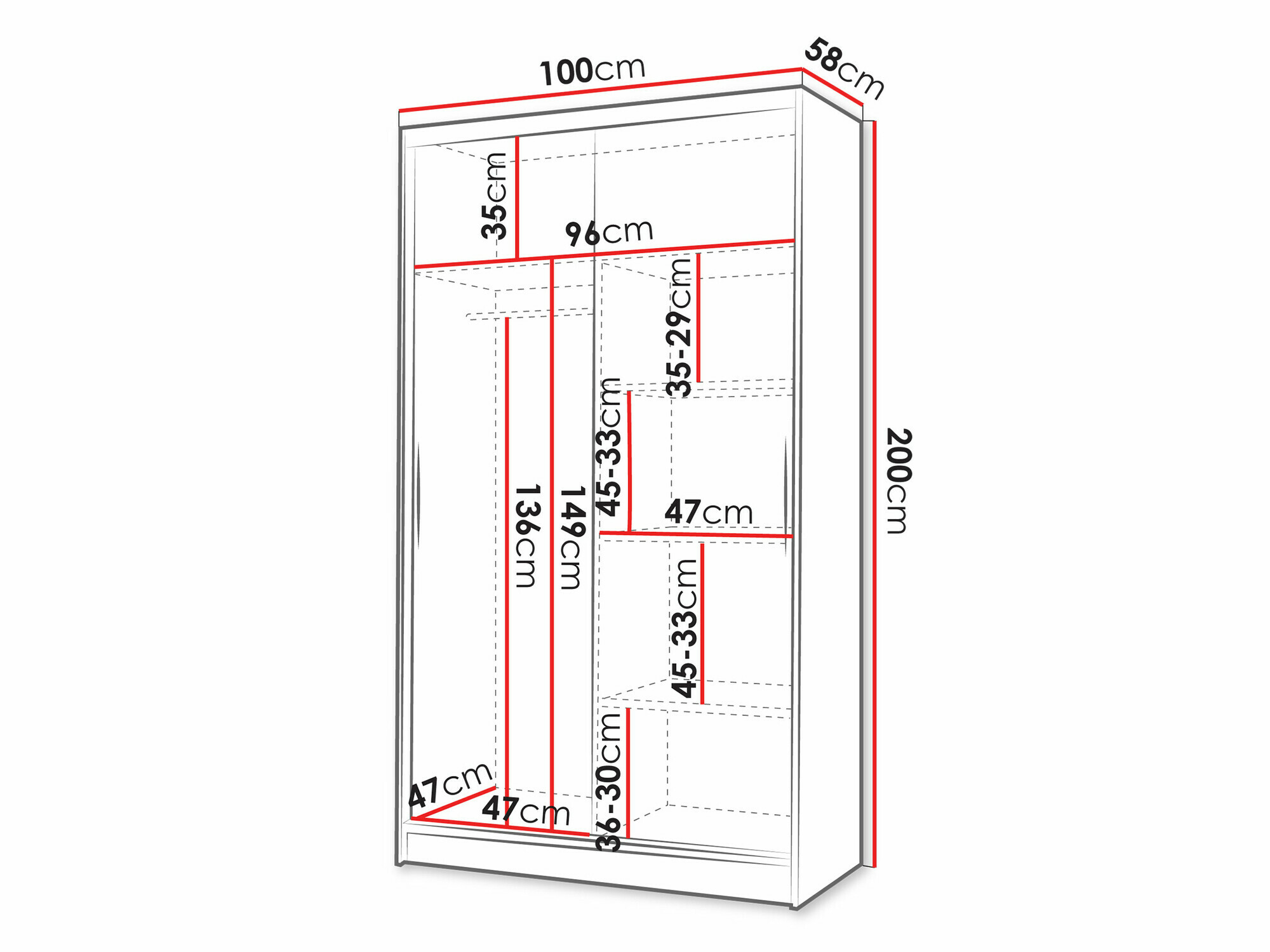 Armadio Closico Structor VI (Cachemire)