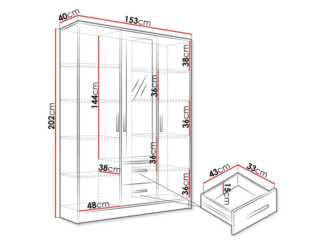 Armadio Comfivo Pastor
