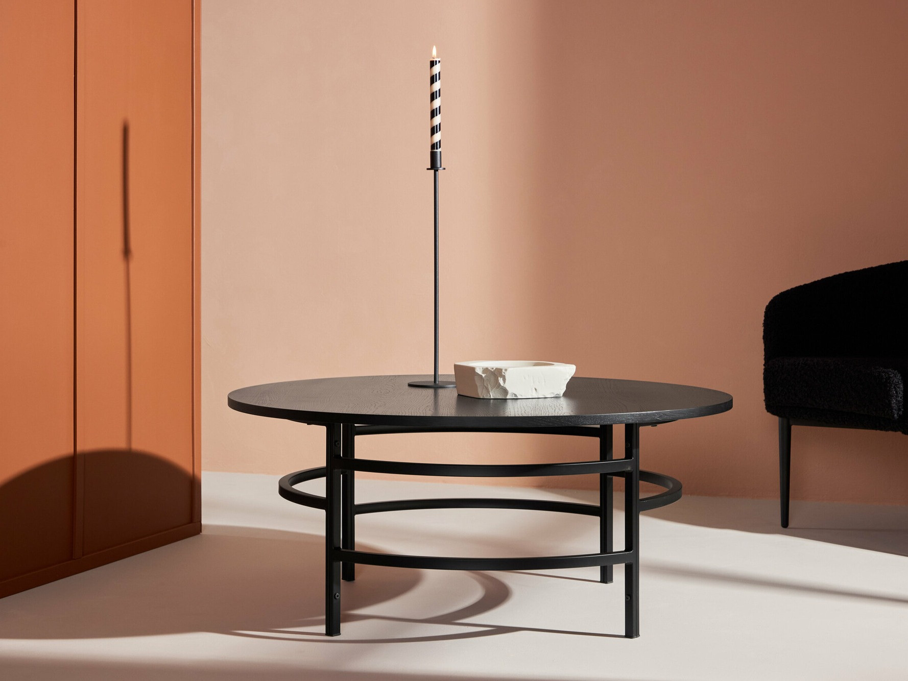 Tavolino da caffè Dallas 4696 (Nero)