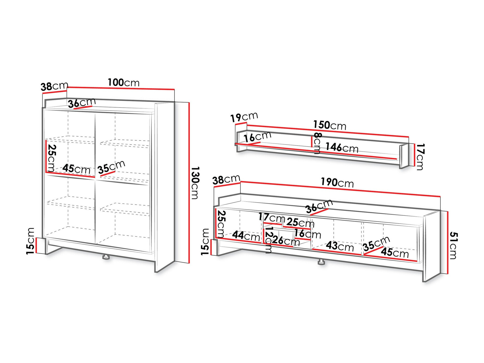 Parete attrezzata Mavnoli 109