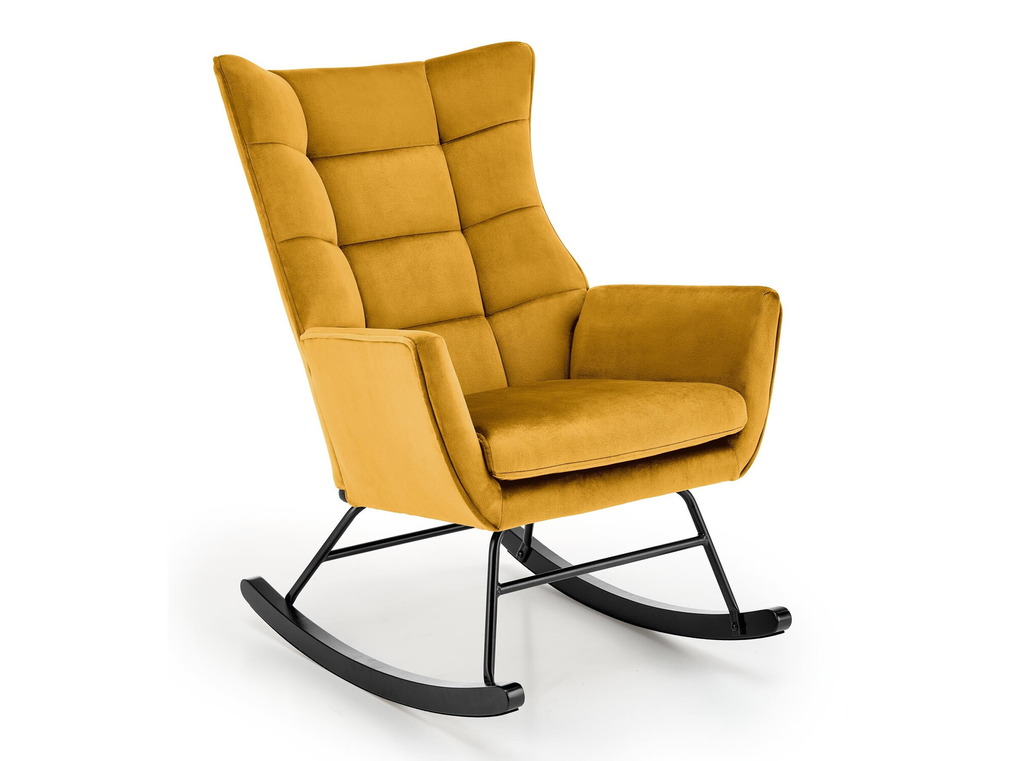 Sedia a dondolo Houston 1863 (Giallo)