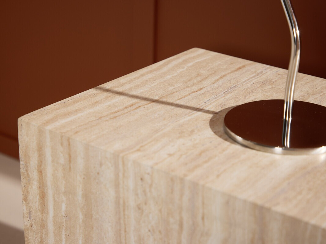 Tavolino Dallas 5005 (Chiara Travertine)