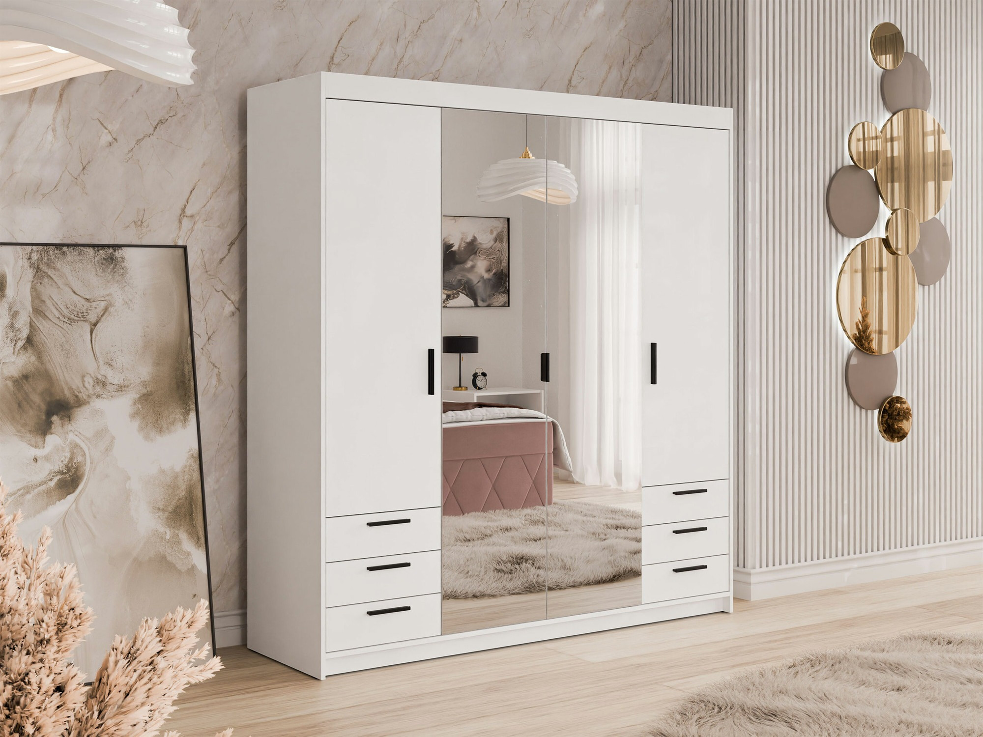 Armadio Novduni 115 (Bianco)