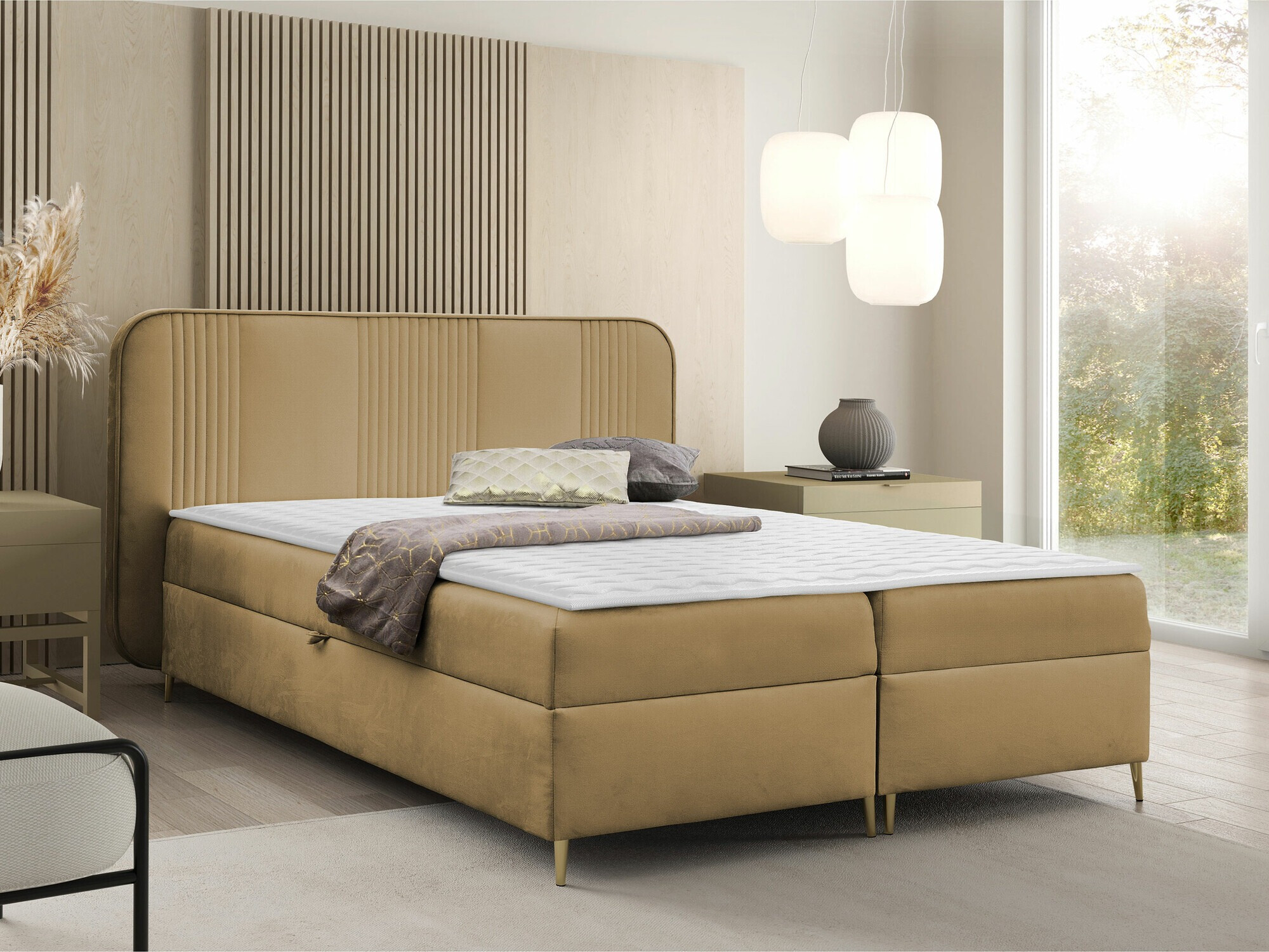 Letto continentale Sonus (Magic Velvet 2206)