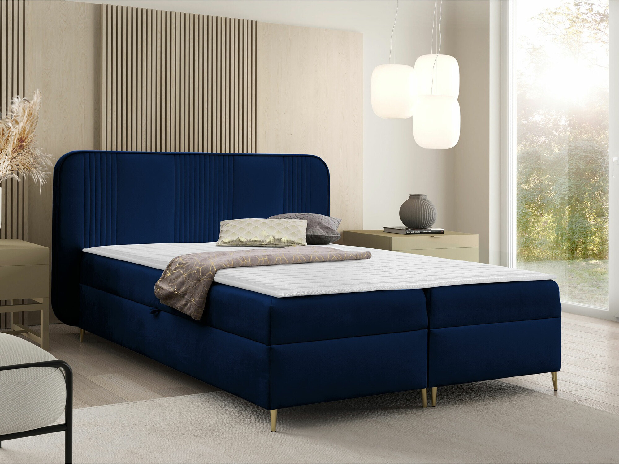 Letto continentale Sonus (Magic Velvet 2216)