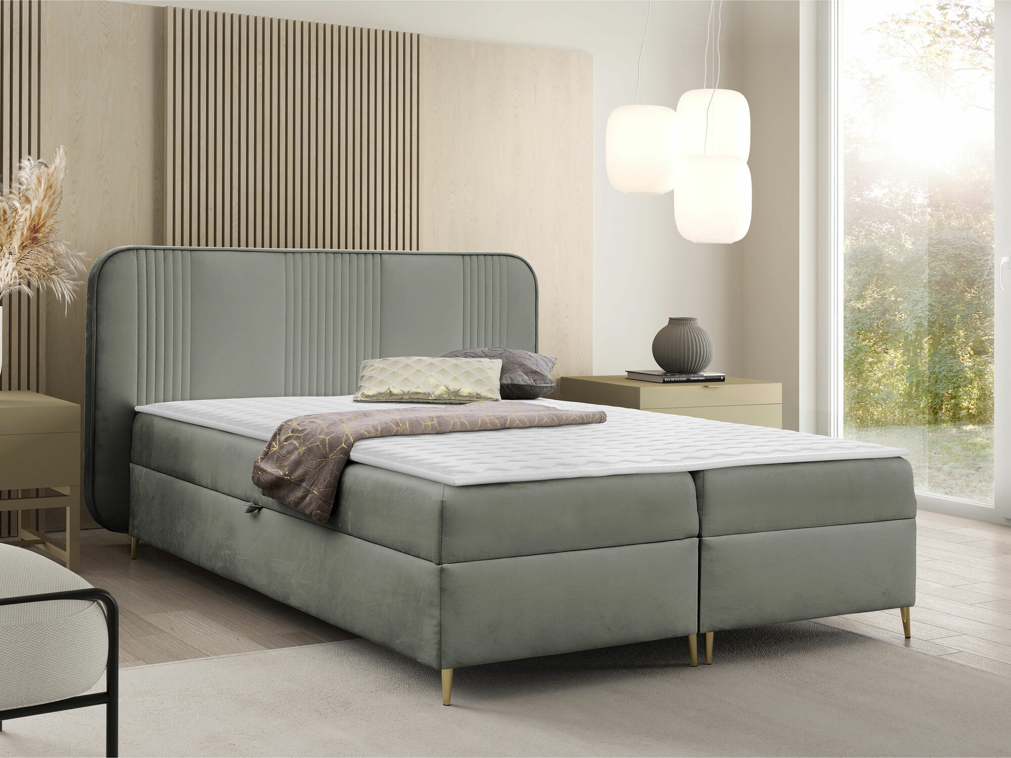Letto continentale Sonus (Magic Velvet 2217)