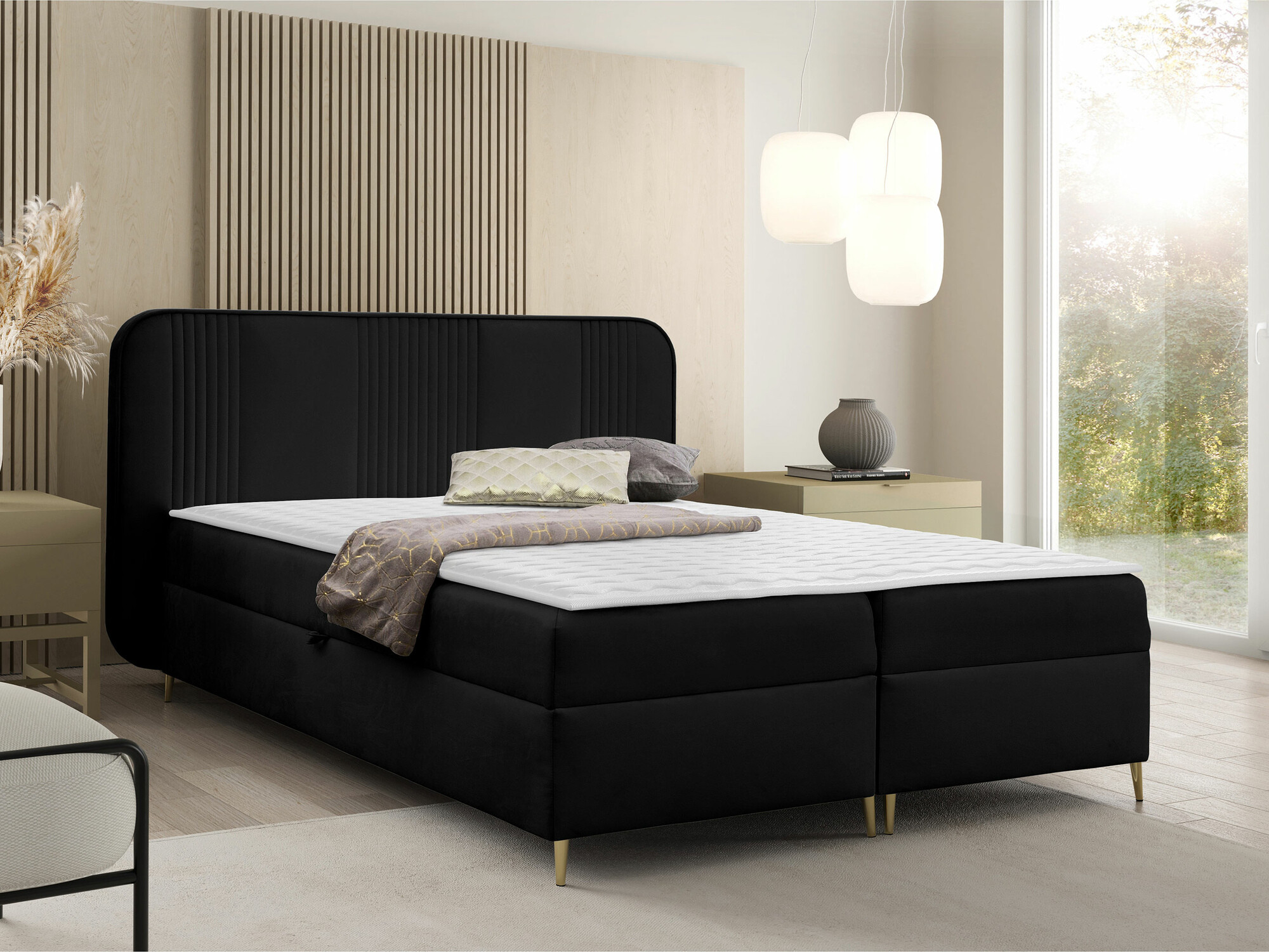 Letto continentale Sonus (Magic Velvet 2219)