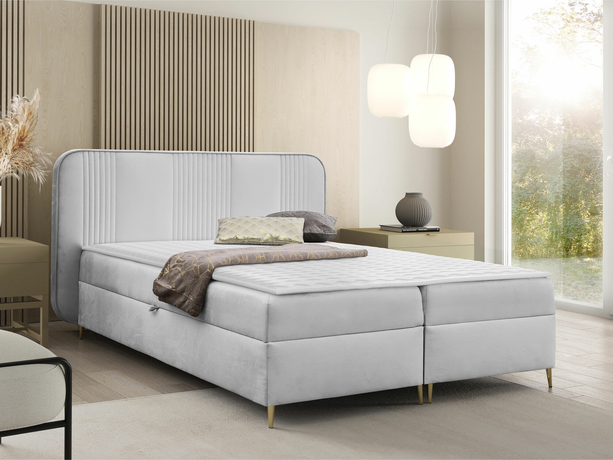 Letto continentale Sonus (Magic Velvet 2239)