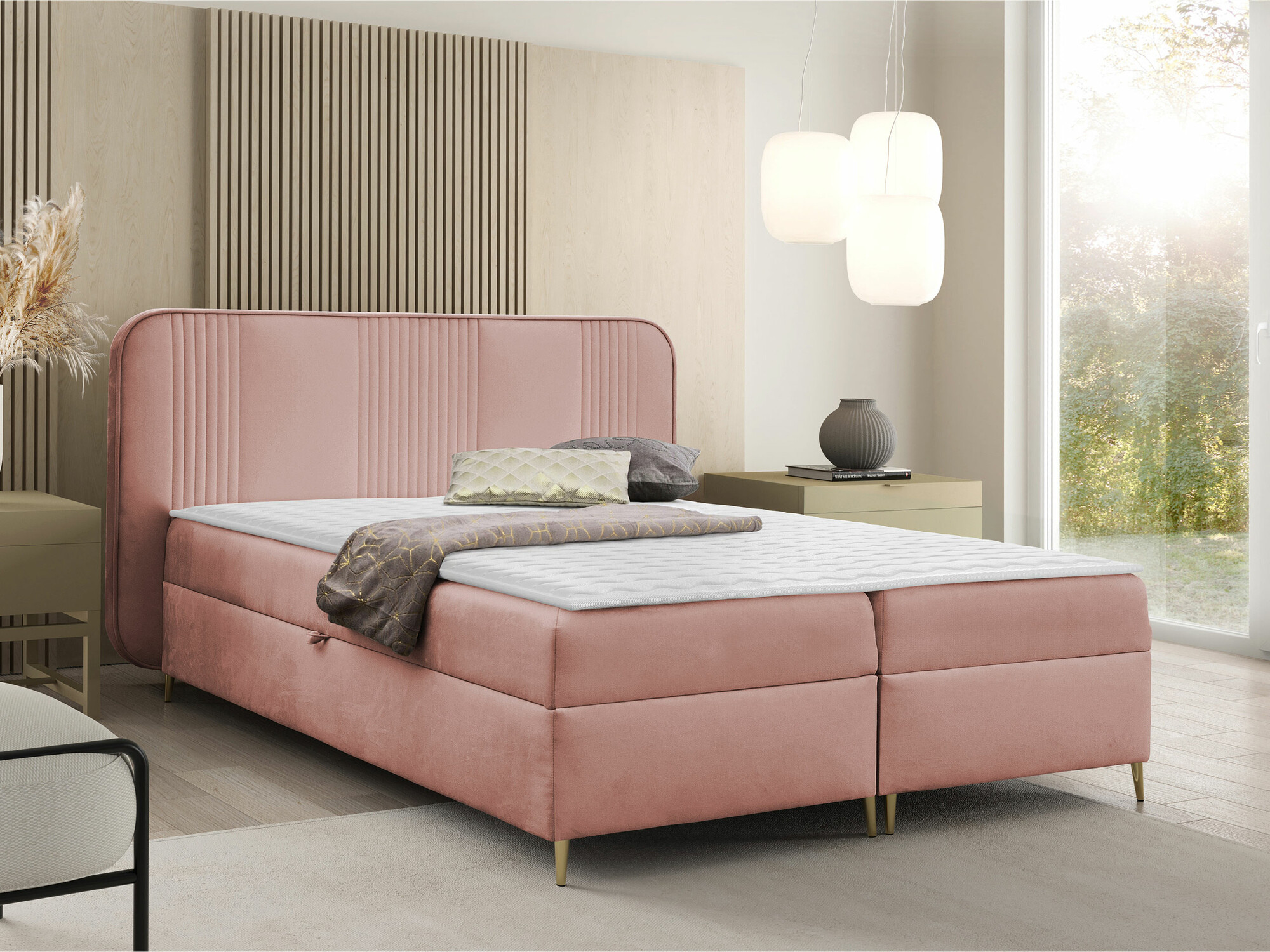 Letto continentale Sonus (Magic Velvet 2257)