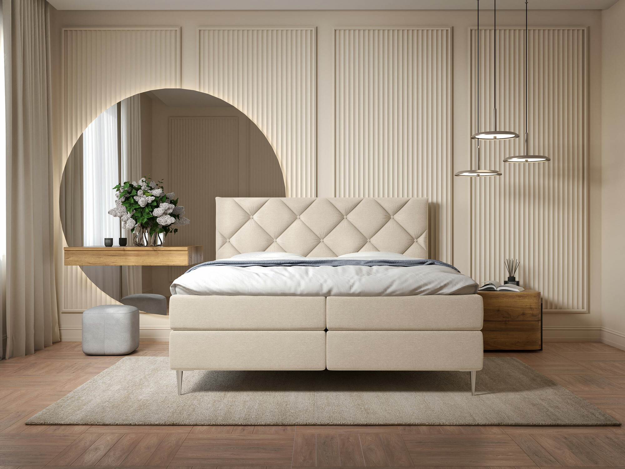 Letto continentale ComfiDream Myrel (Verita 03)