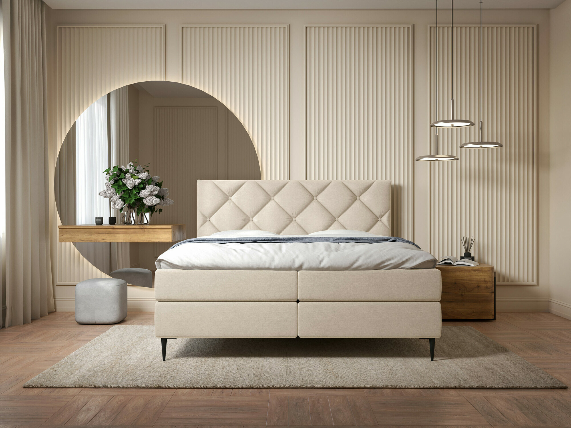 Letto continentale ComfiDream Myrel (Verita 03)