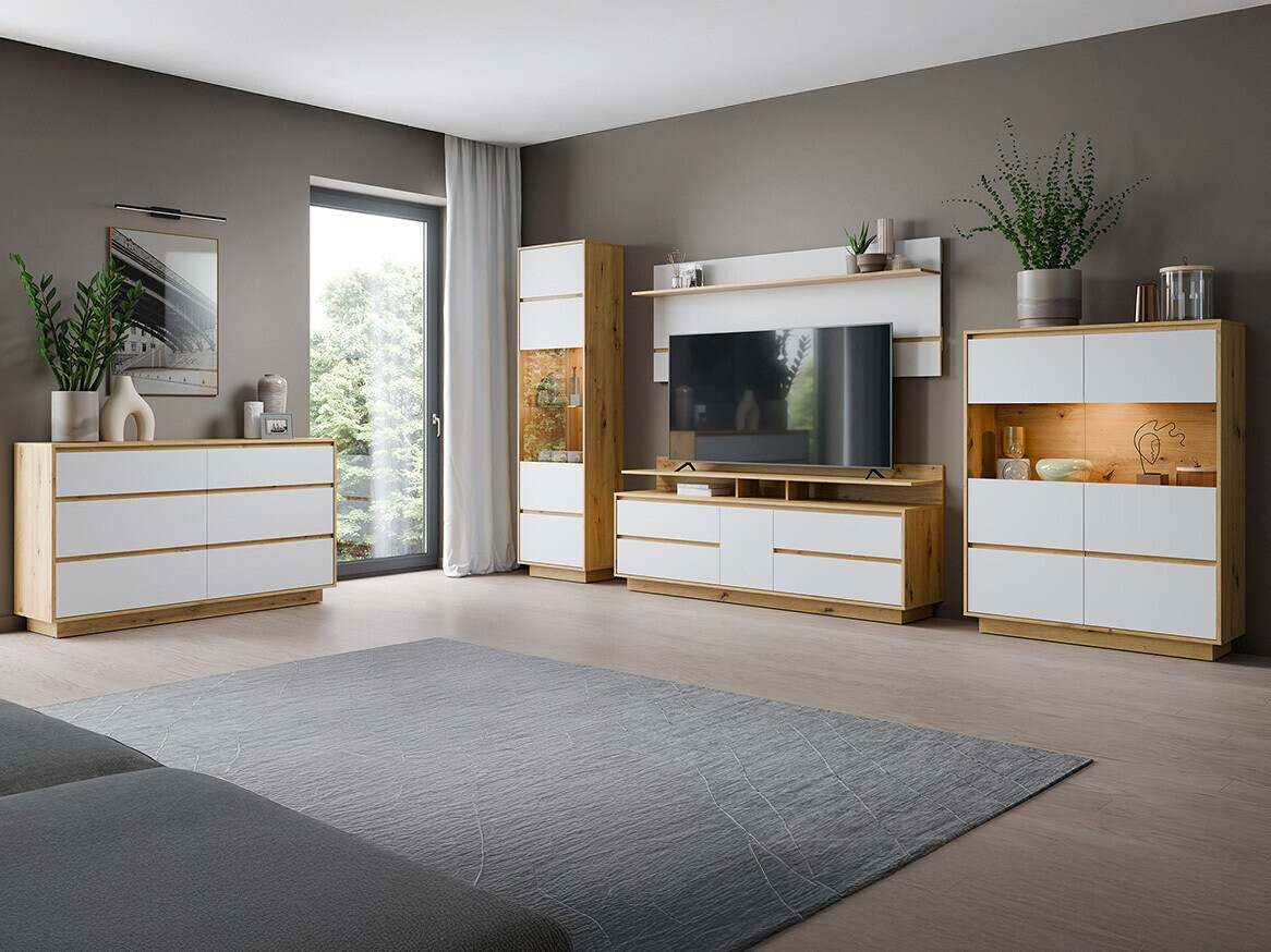 Parete attrezzata Elbnolo 114 (Con)