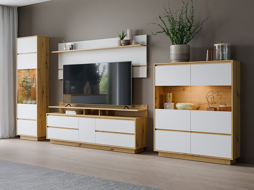 Parete attrezzata Elbnolo 114 (Senza)