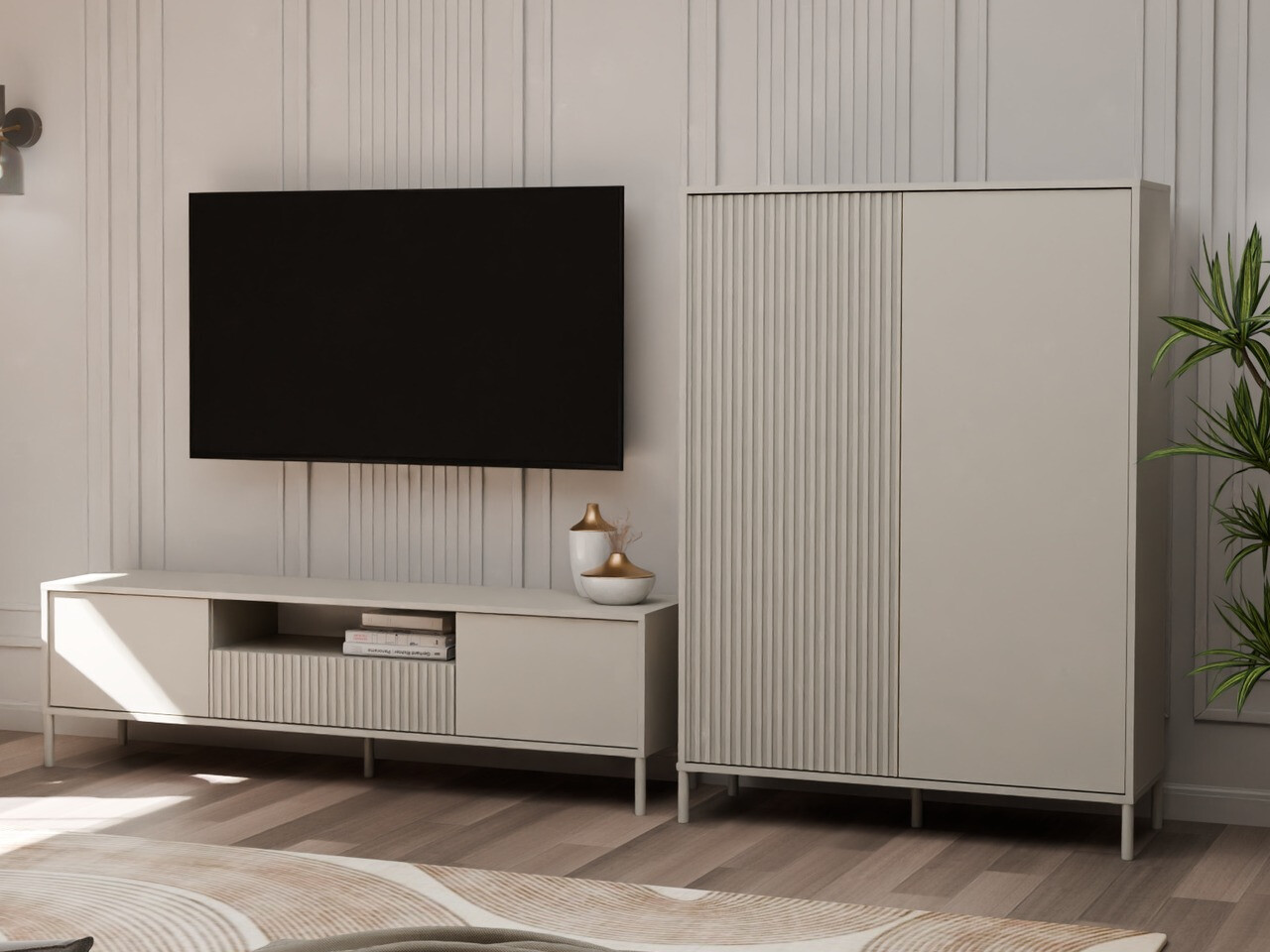 Parete attrezzata Orlsone 105 (Cachemire)