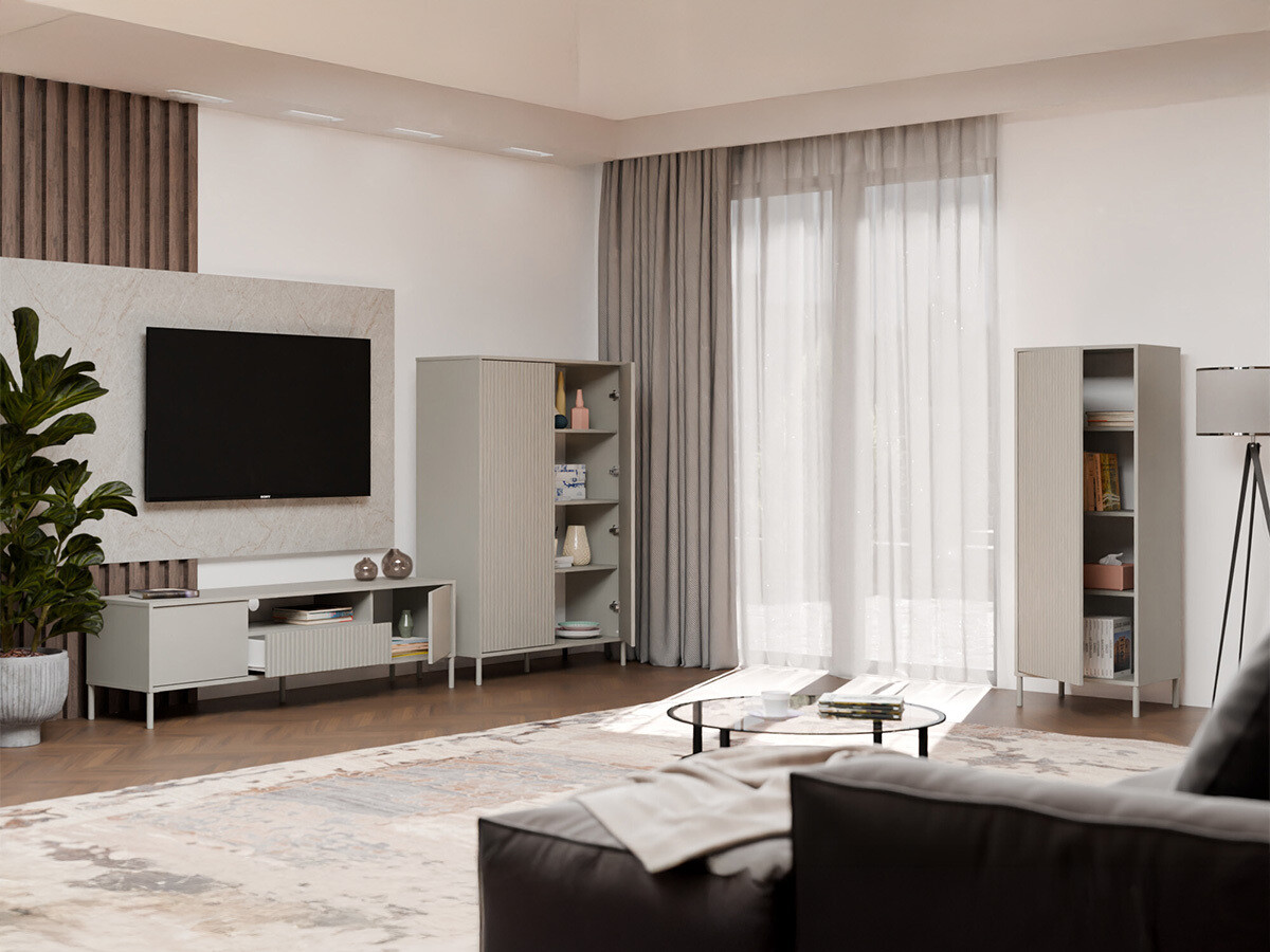 Parete attrezzata Orlsone 106 (Cachemire)