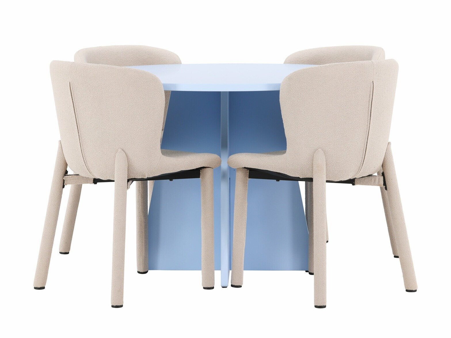 Set sala da pranzo Dallas 4747 (Beige)