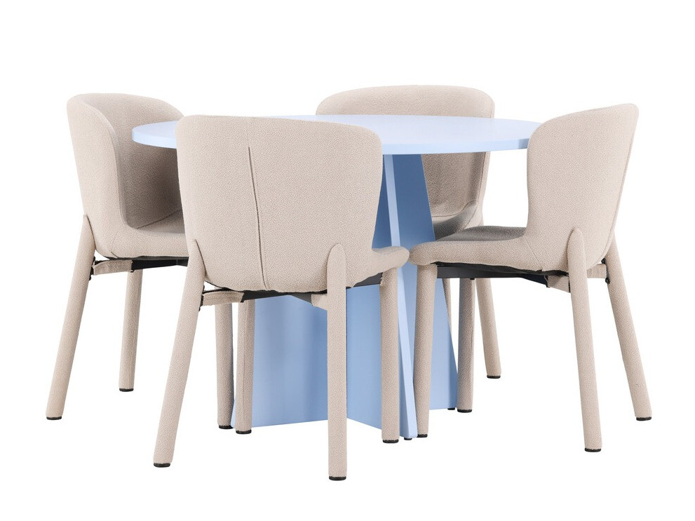 Set sala da pranzo Dallas 4747 (Beige)