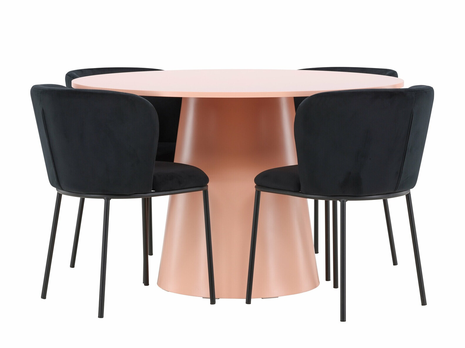 Set sala da pranzo Dallas 4750 (Nero)