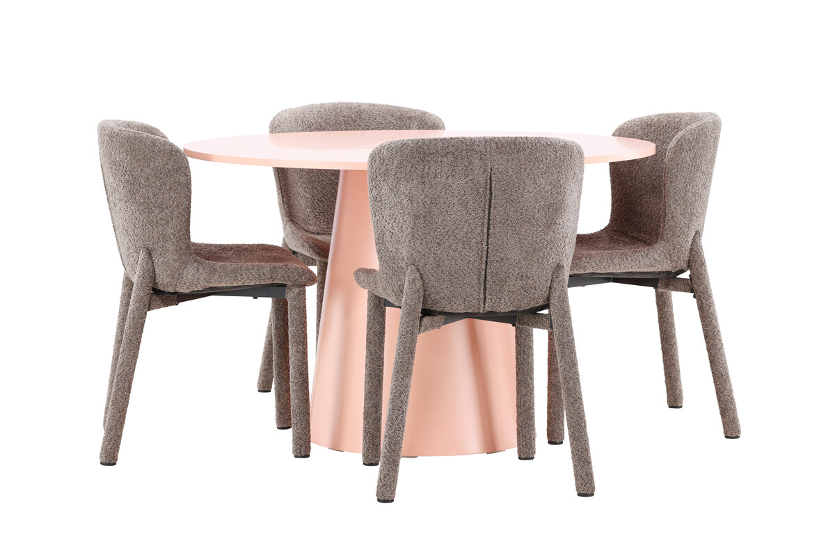 Set sala da pranzo Dallas 4751 (Marrone)