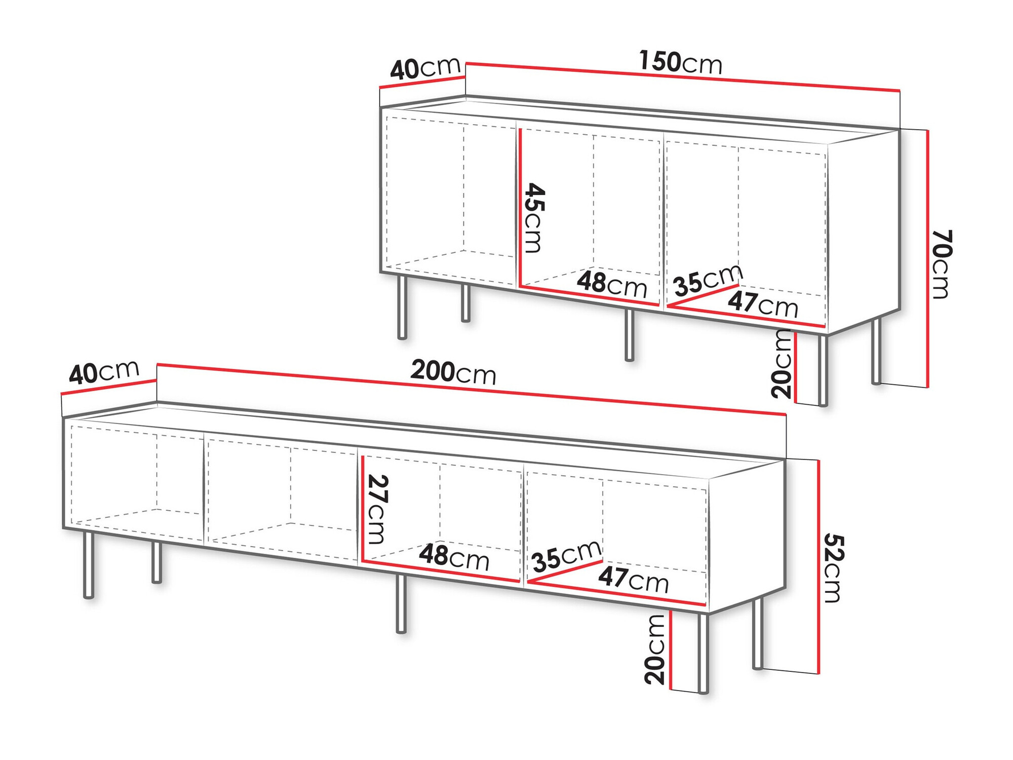 Parete attrezzata Melbela 109 (Cachemire + Quercia)