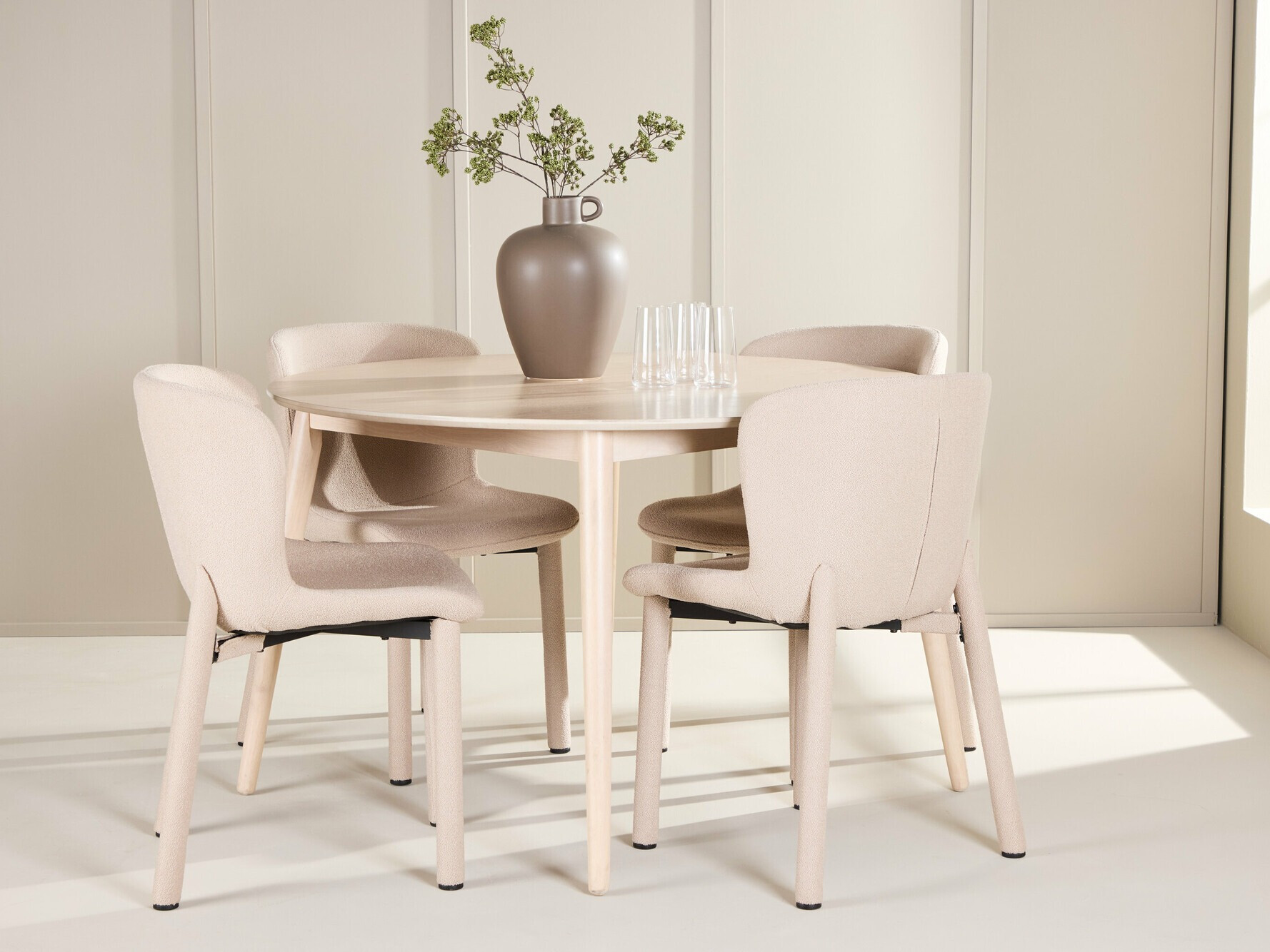 Set sala da pranzo Dallas 4757 (Beige)